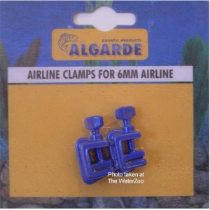 AIRLINE CLAMPS FOR 4/6MM 2PK
